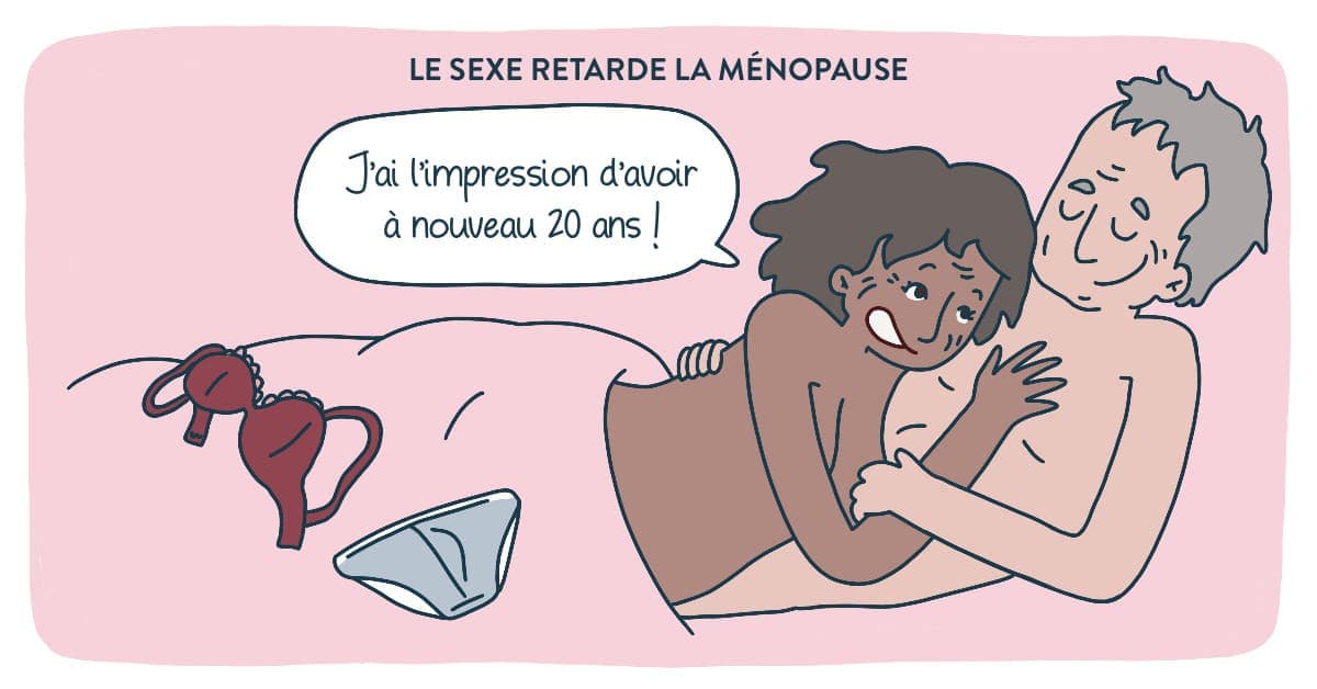 Ménopause : le sexe régulier permet de la retarder